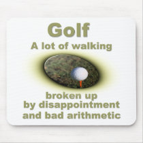 Golf is a lot of walking #2 mouse pad