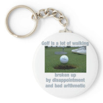 Golf is a lot of walking