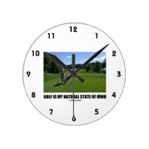 Golf Is My Natural State Of Mind (Golfer Golfing)