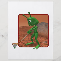 Golf Is Out Of This World Full Colour Flyer
