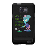 Golf Is Out Of This World Samsung Galaxy S2 Case
