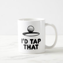 Golf - je taperais cela tasse à café