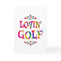 Golf Lover Cards