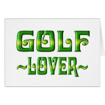 GOLF LOVER cards
