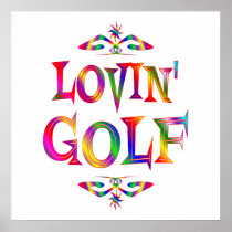 Golf Lover Poster