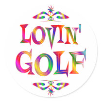 Golf Lover Stickers