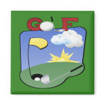 Golf Refrigerator Magnets
