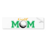 Golf Mom bumper stickers
