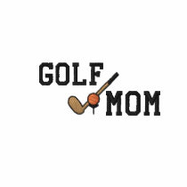 Golf Mom Embroidered Shirt