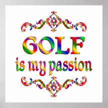 Golf Passion Poster
