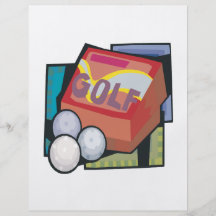 Golf Personalized Flyer