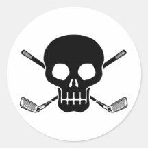 Golf Pirate Stickers