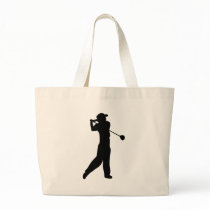 golf player tote bags