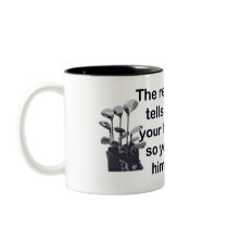 golf pro coffee mugs