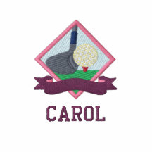 Golf Putt Banner, Customizable Embroidered Polo Shirt