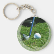 Golf Putt Keychain