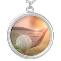 Golf Putter Necklace