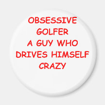 golf refrigerator magnet
