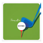 Golf Retirement Party Invitation - Get the Swing