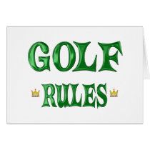 Golf Rules cards