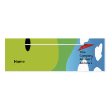 Golf - Skinny Business Cards