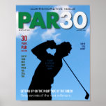 Golf Sports Magazine Cover - Par 30 Poster