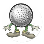 Golf Round Sticker