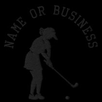 Golf T Shirt Embroidered Ladies,Girls embroidered shirts
