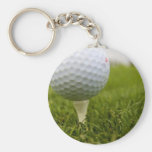 Golf Tee Design Keychain