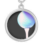 Golf Tee Design Necklace