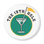 Golf The 19th Hole Drinking Fridge Magnets