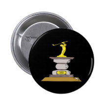Golf Trophy Button