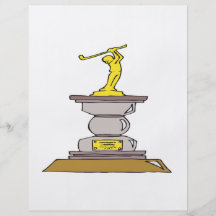 Golf Trophy Custom Flyer