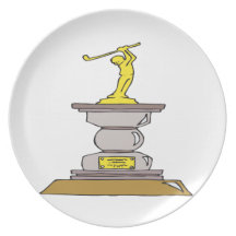 Golf Trophy Plate