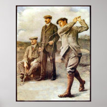 Golf vintage affiches