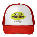 Golf Widow_Badge of Honor_on the green_template Hats