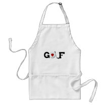Golf With Golf Ball Tshirts and Gifts Apron