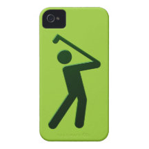Golfer golf player iPhone 4 Case-Mate hüllen