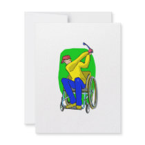 Golfer Personalized Announcement