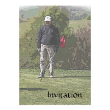 Golfer Invitation