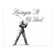 Golfer Post Cards