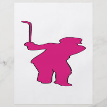 Golfer Silhouette Flyer