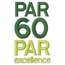 Golfers 60th Birthday Party Par 60 Shirts Polo