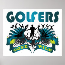 Golfers Gone Wild Poster