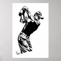 golfeur poster