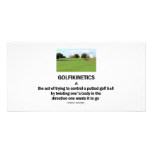 Golfikinetics Cartes De Vœux Avec Photo