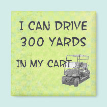Golfing Drive magnets
