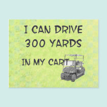 Golfing Drive postcards