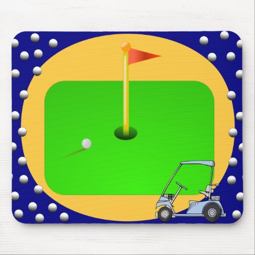 Golfing Green Mousepad