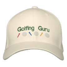 Golfing Guru Embroidered Baseball Cap